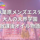 秋葉原「大人の天界学園」体験リスト｜口コミ・料金・アクセス・セラピスト詳細